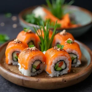 Vegan Sushi Rolls...Hong Kong,Most Trending Dishe (2024)...Guide to Making Vegan Sushi Rolls