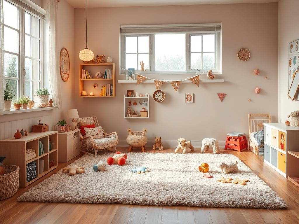 eco-friendly and non-toxic kids' room